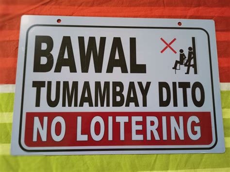 loitering in bisaya